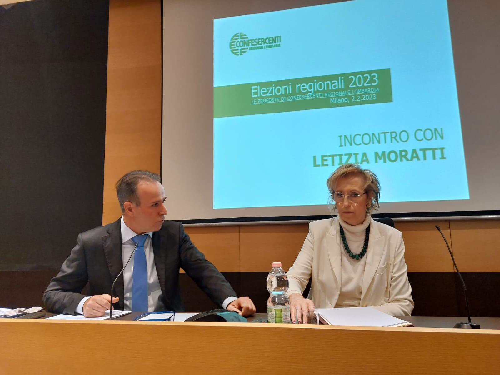 Elezioni regionali 2023: Confesercenti Lombardia incontra Letizia Moratti