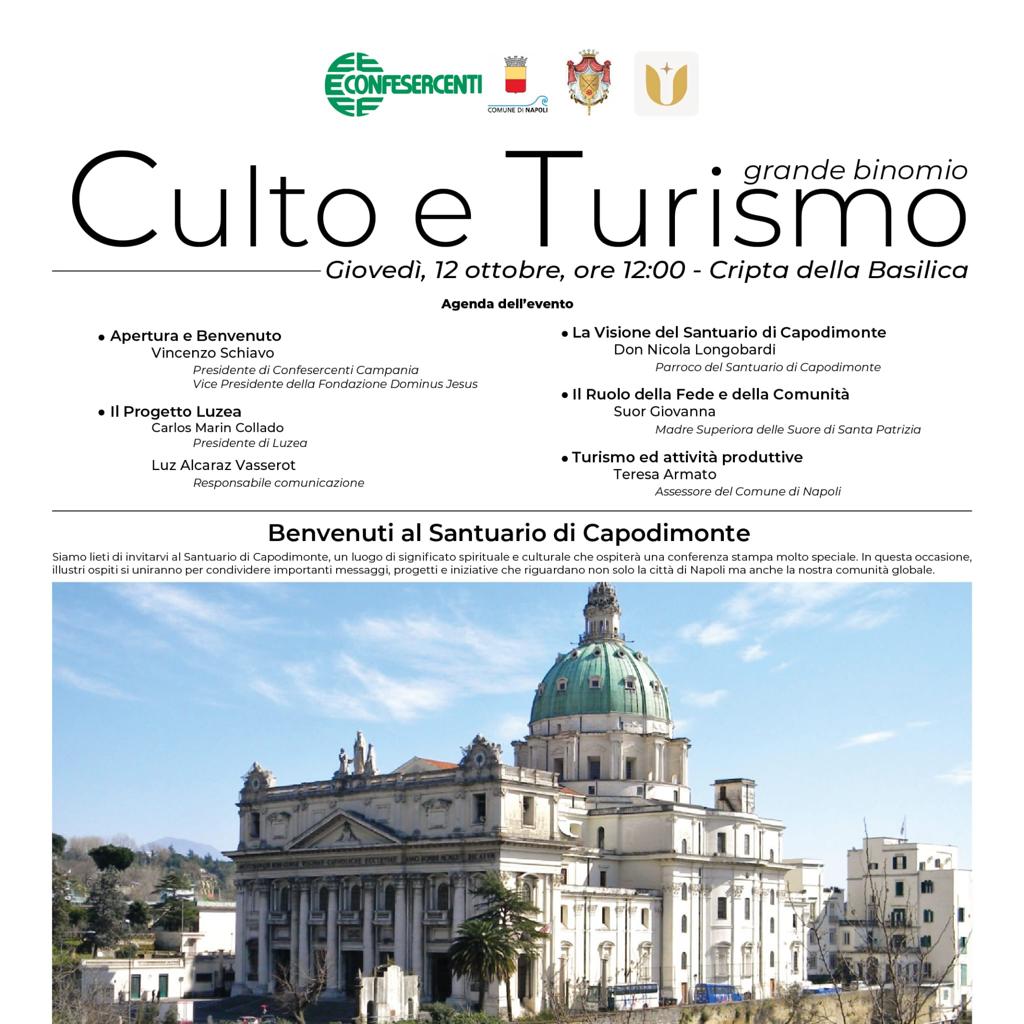 Napoli: conferenza stampa sul turismo religioso