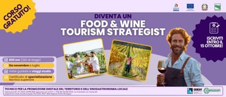 Cescot Confesercenti Modena: al via la terza edizione del corso gratuito per diventare Food & Wine Tourism Strategist da novembre