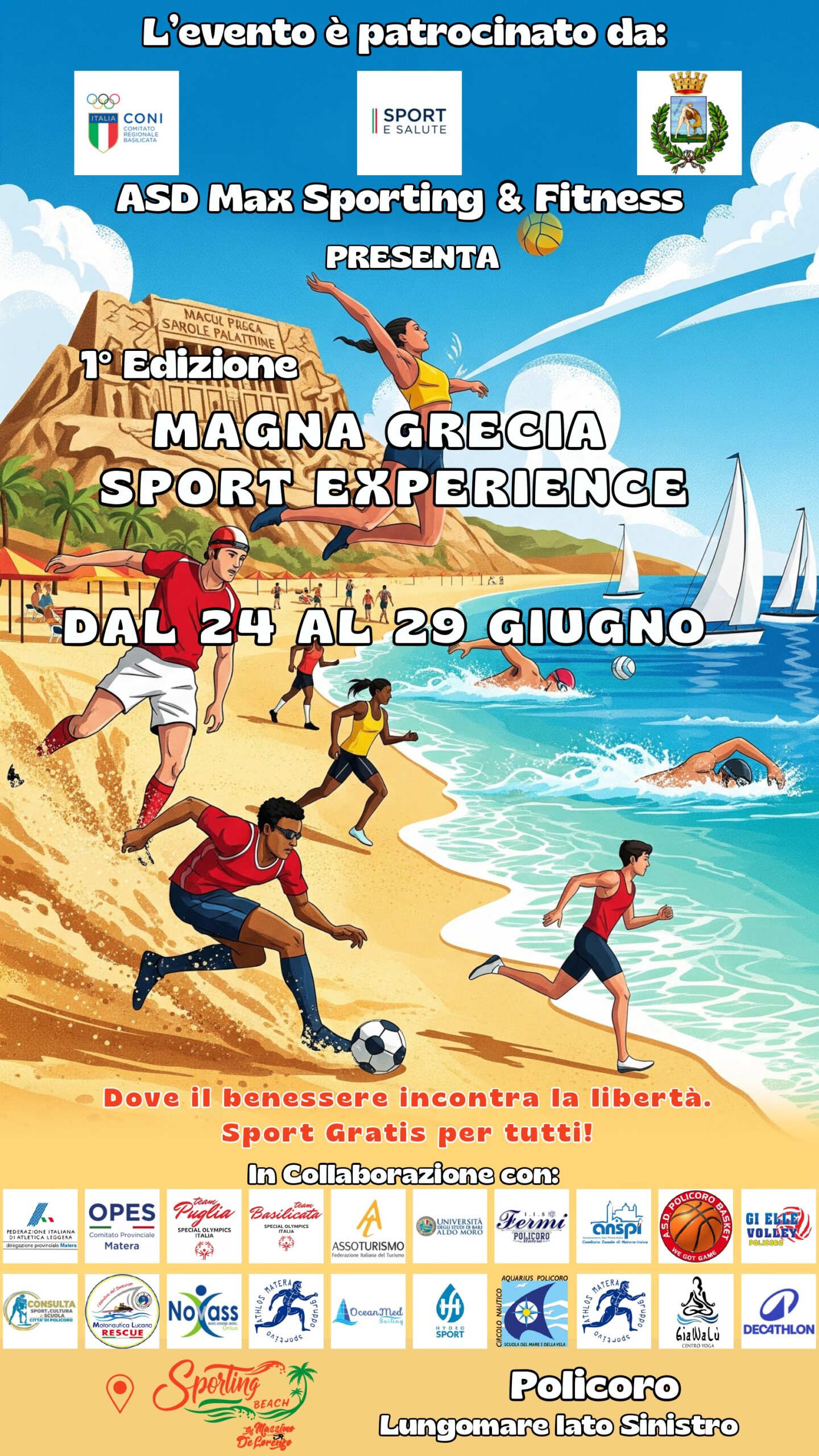 Confesercenti Matera: al via la prima edizione di MAGNA Grecia Sport EXPERIENCE