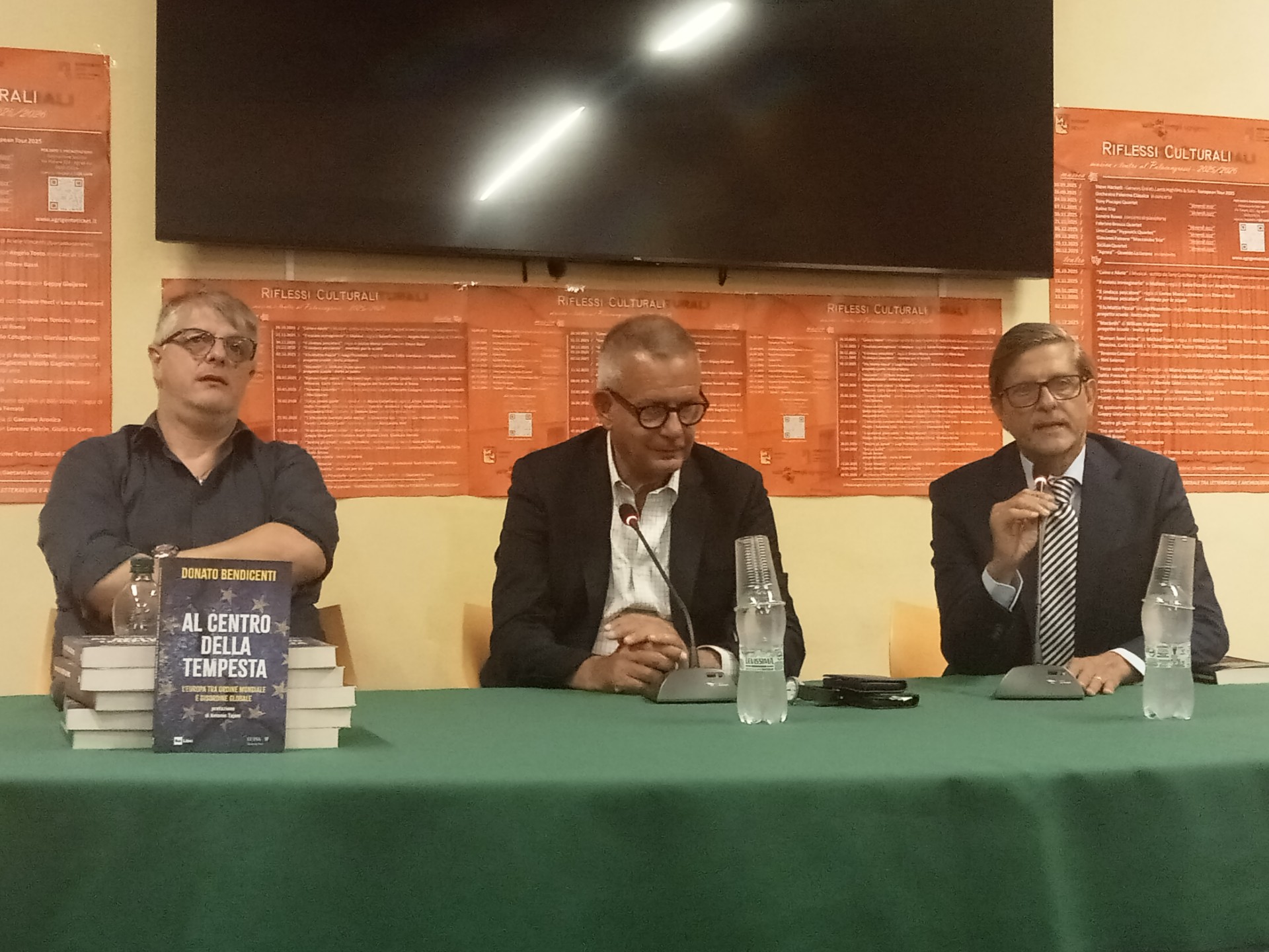 “Al centro dell’ Europa”. Donato Bendicenti dialoga con Vittorio Messina