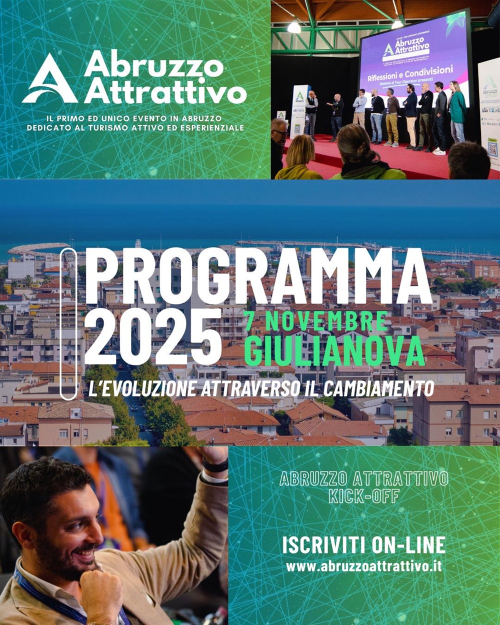 Esperti nazionali ed operatori ad Abruzzo Attrattivo 2025. “Turismo attivo ed esperienziale nuova frontiera”