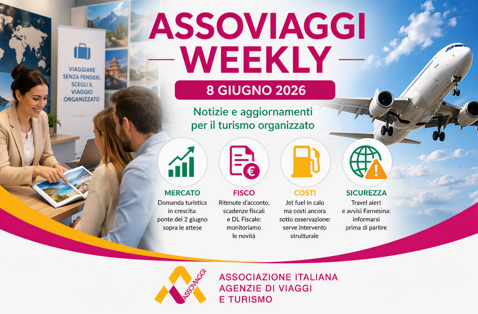 ASSOVIAGGI WEEKLY – 8 giugno 2026
