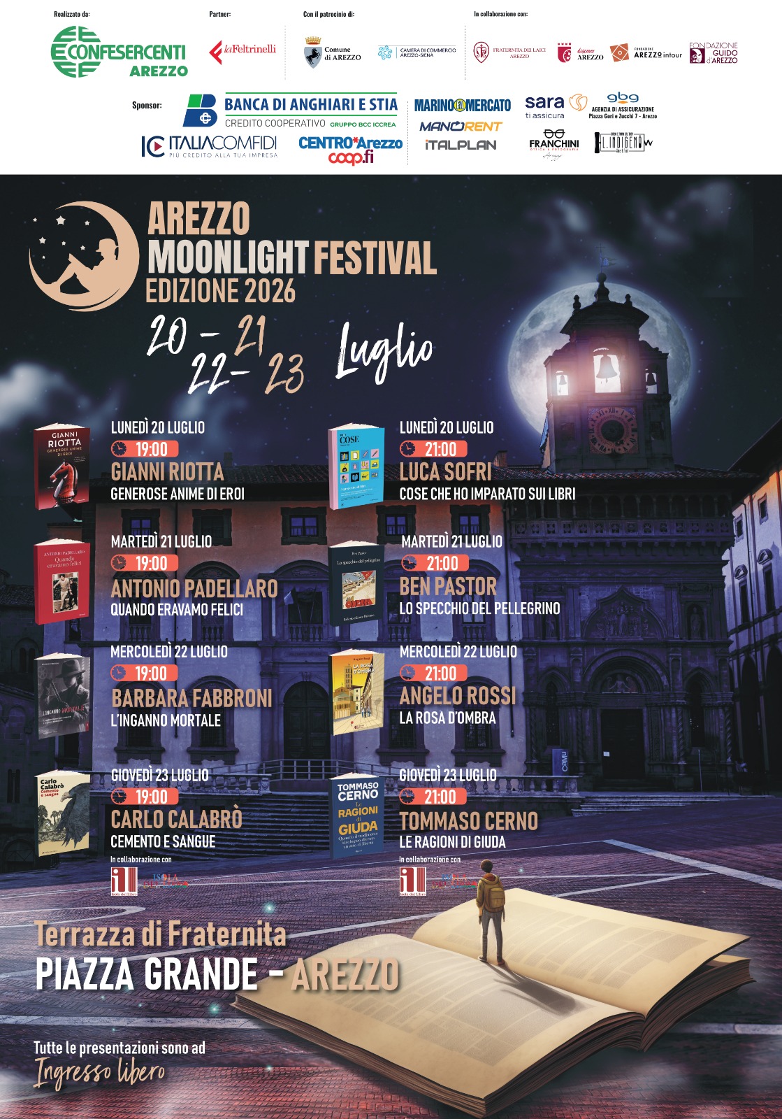 Confesercenti Arezzo: al via la quinta edizione di “Arezzo Moonlight Festival”