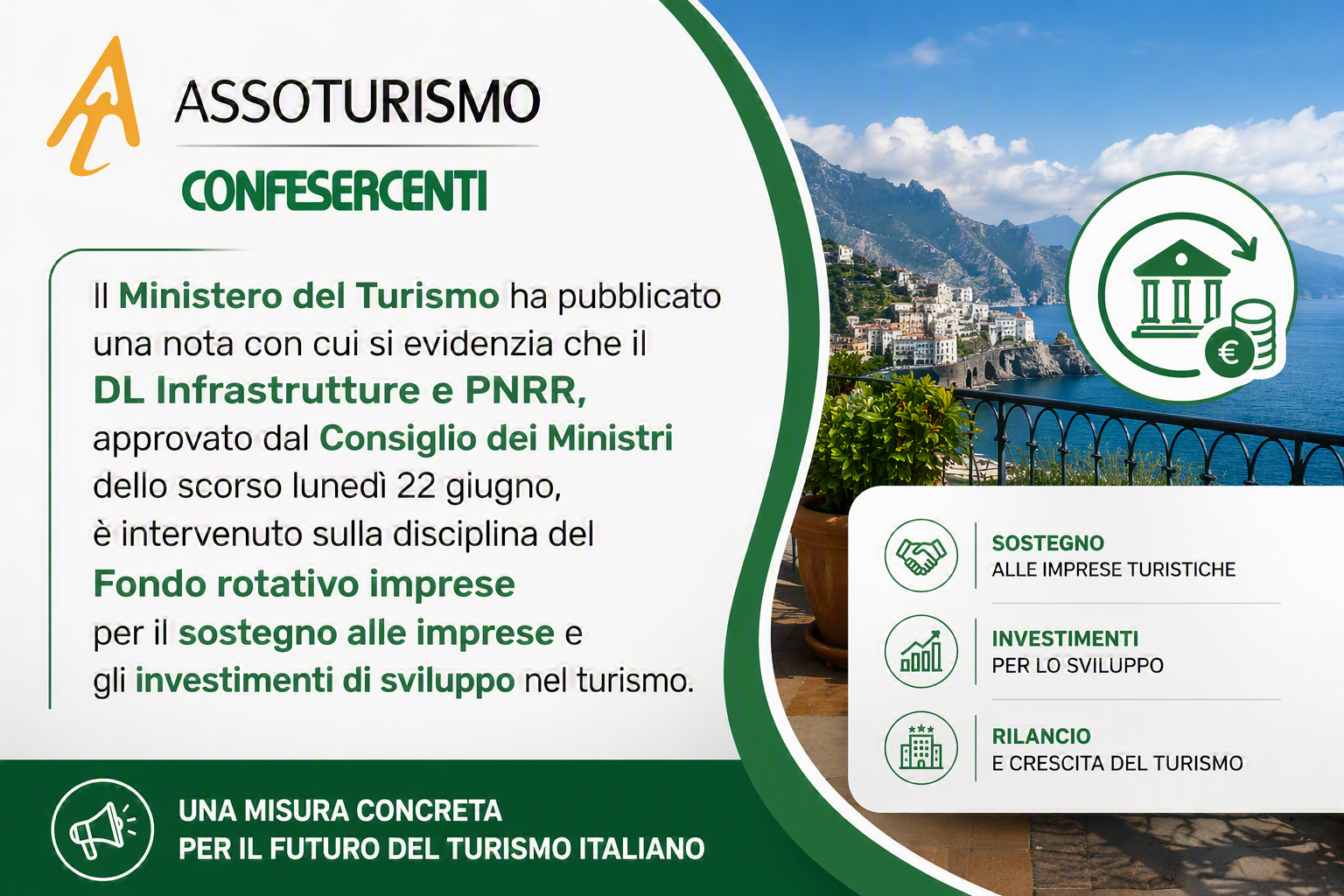 Fondo rotativo turismo - nota del Ministero del Turismo