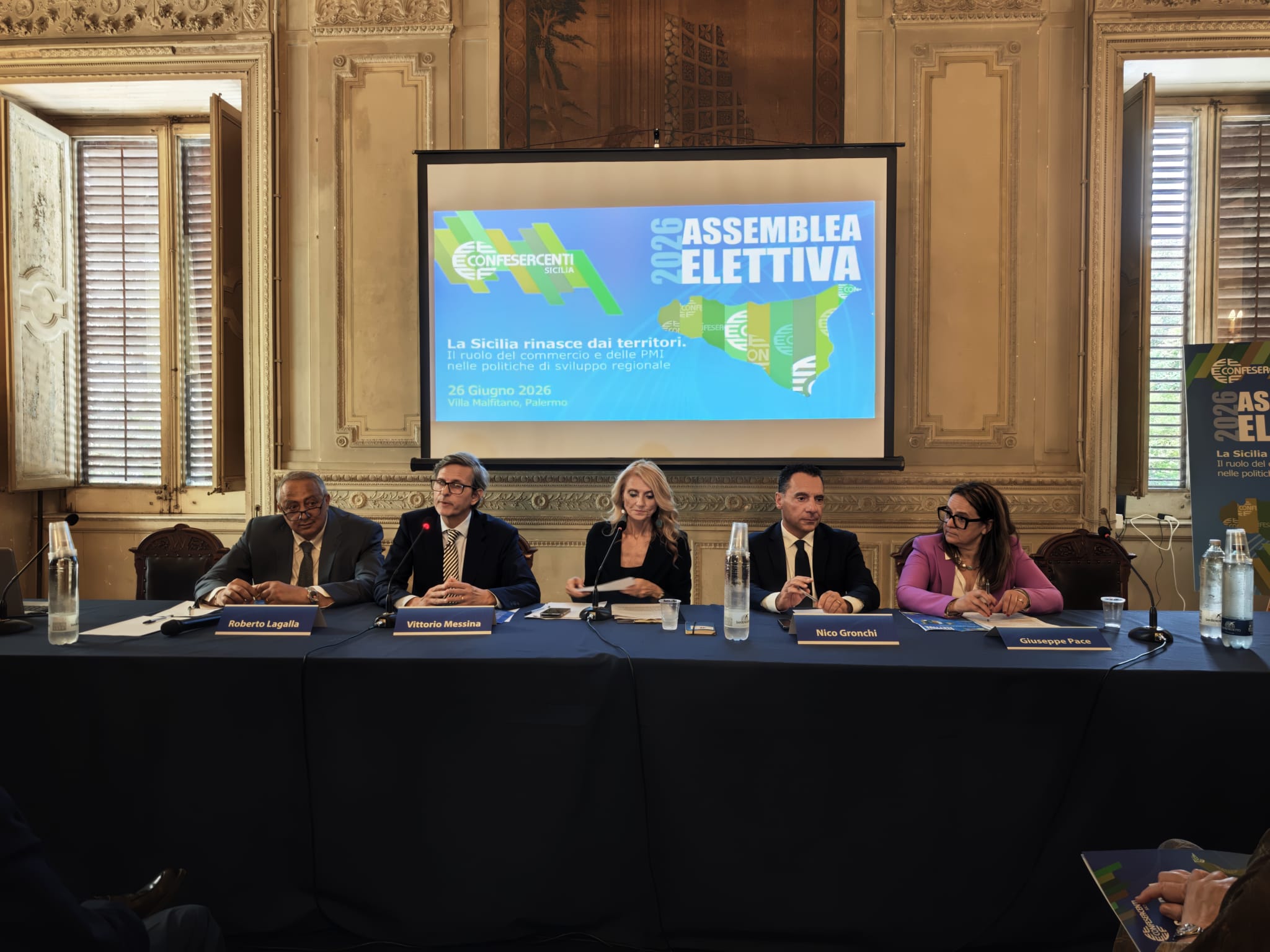 Confesercenti Sicilia, Vittorio Messina confermato all’unanimità presidente