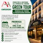 Fondo per il Sostegno alle Imprese del Turismo “Green tour” – Proroga dei termini di presentazione domande