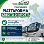Piattaforma credito d’imposta a favore imprese di autotrasporto, – ristoro maggiore spesa acquisto gasolio – marzo-agosto 2026